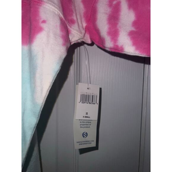 Walt Disney World Spirit Jersey Tie-Dye Long Sleeve Shirt Adult Burst Sz XS NWT - Picture 4 of 11